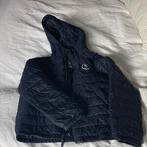 Kids Navy Hooded Jacket - perfect for school